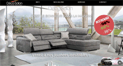 Desktop Screenshot of decosalon.be